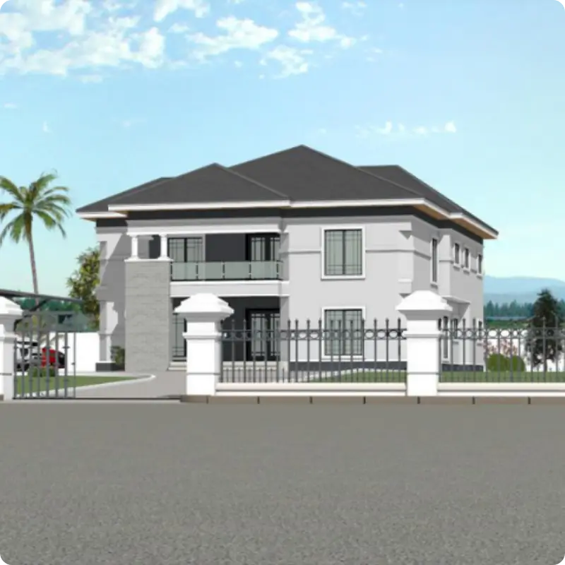5 bedroom Nigerian style duplex