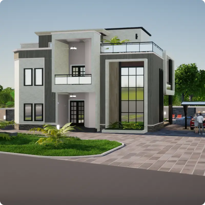 7 Bedroom modern triplex