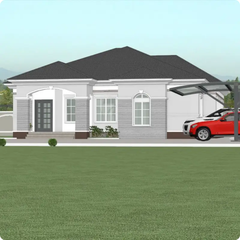 Nigerian style bungalow