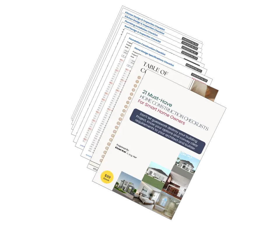 21Construction checklists